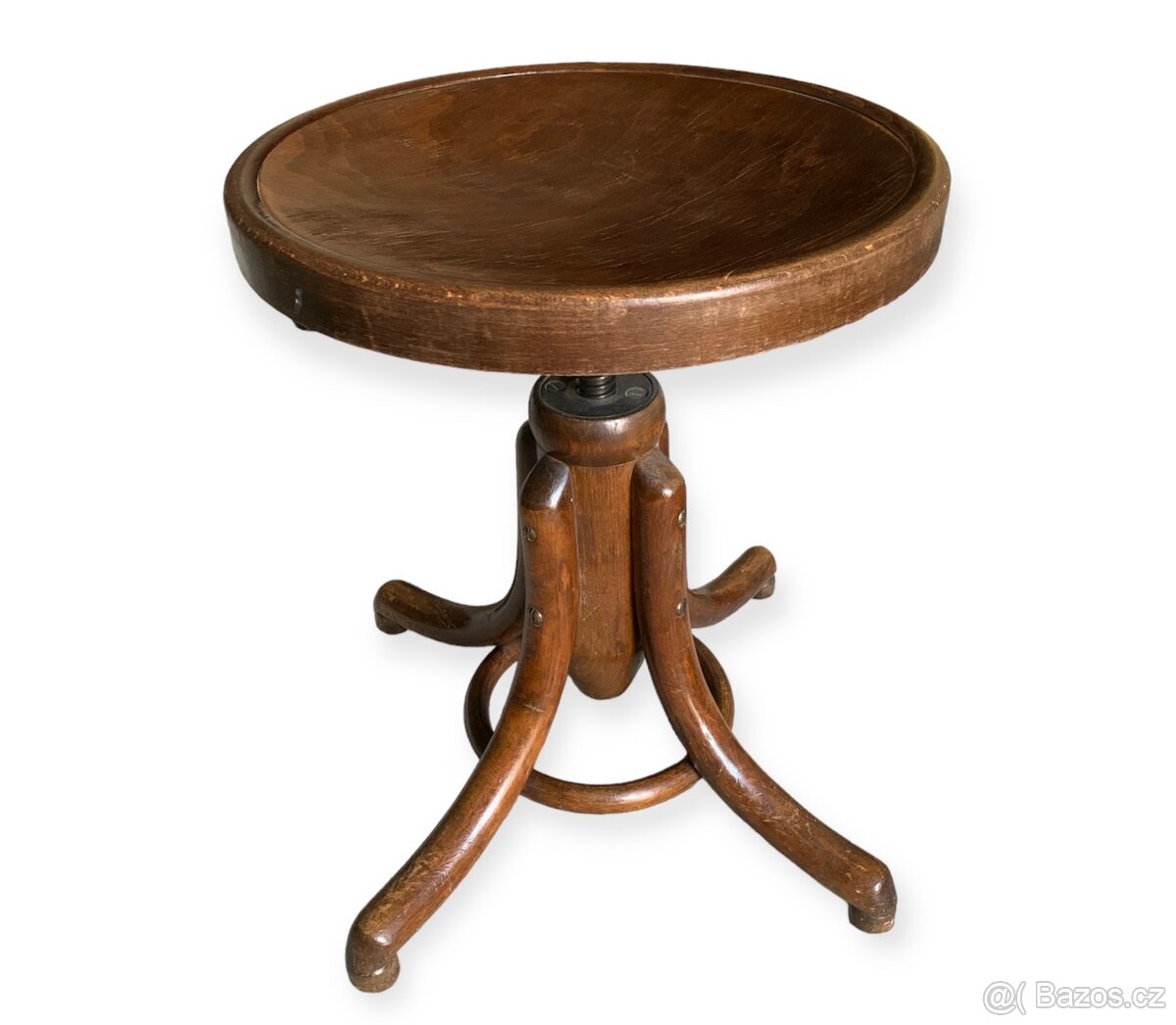 Thonet klavírní židle, originál, 30. léta, s 21% DPH
