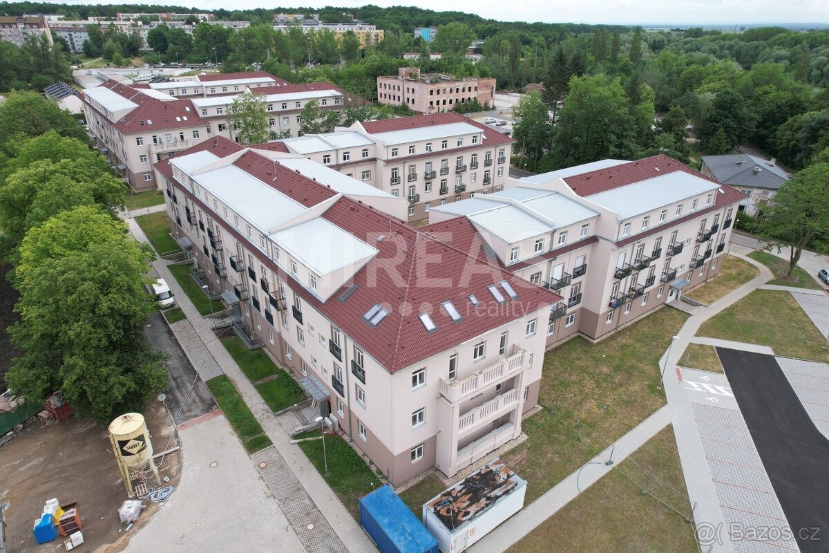 Milovice, pronájem bytu 1+kk OV 28 m2 v novostavbě bytového