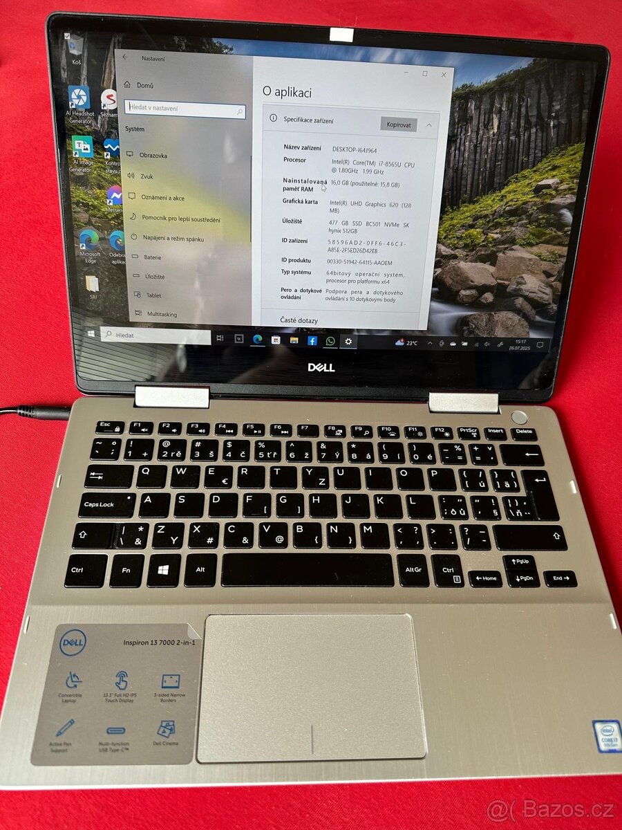 DELL Inspiron 7386 velmi málo používaný