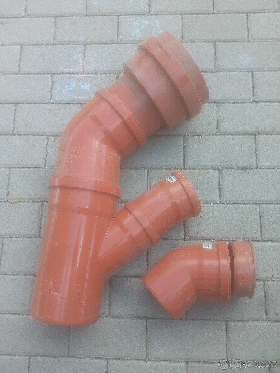 Odpadní trubky KG prebytky