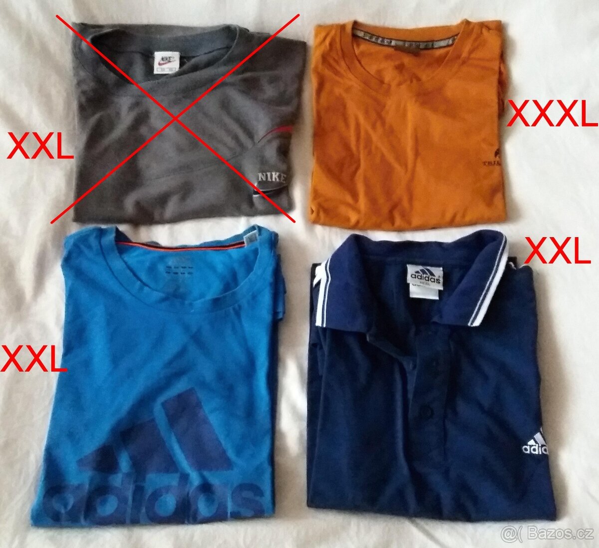 Prodám zachovalé sportovní retro-oblečení - trička a tepláky