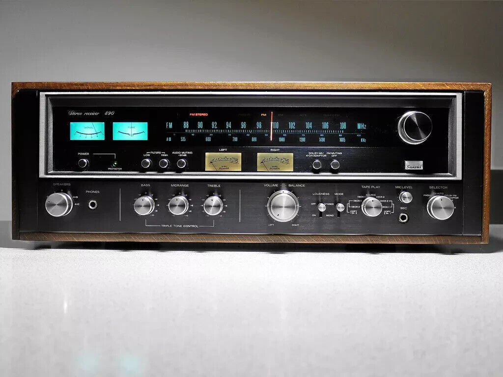 SANSUI 890DB STEREO MONSTER RECEIVER
