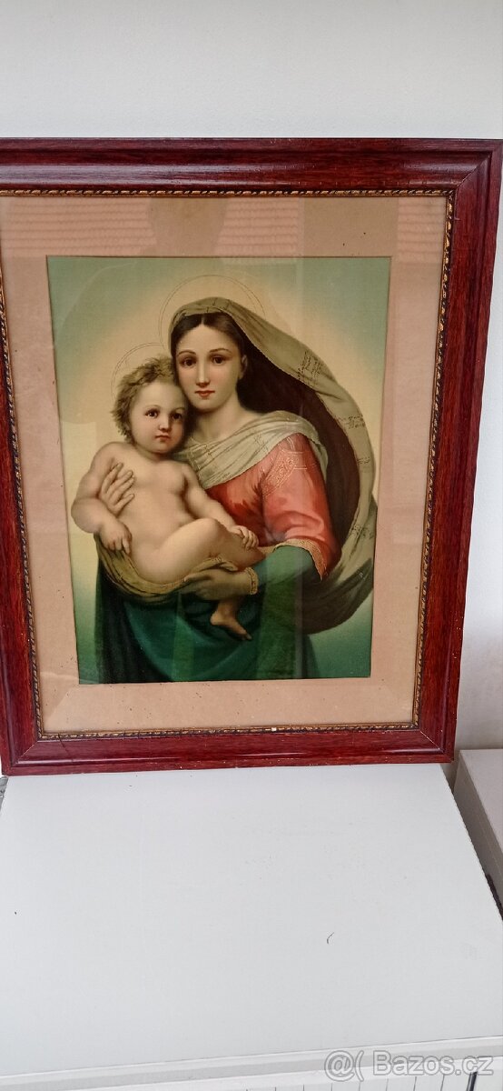 Starý obraz,reprodukce