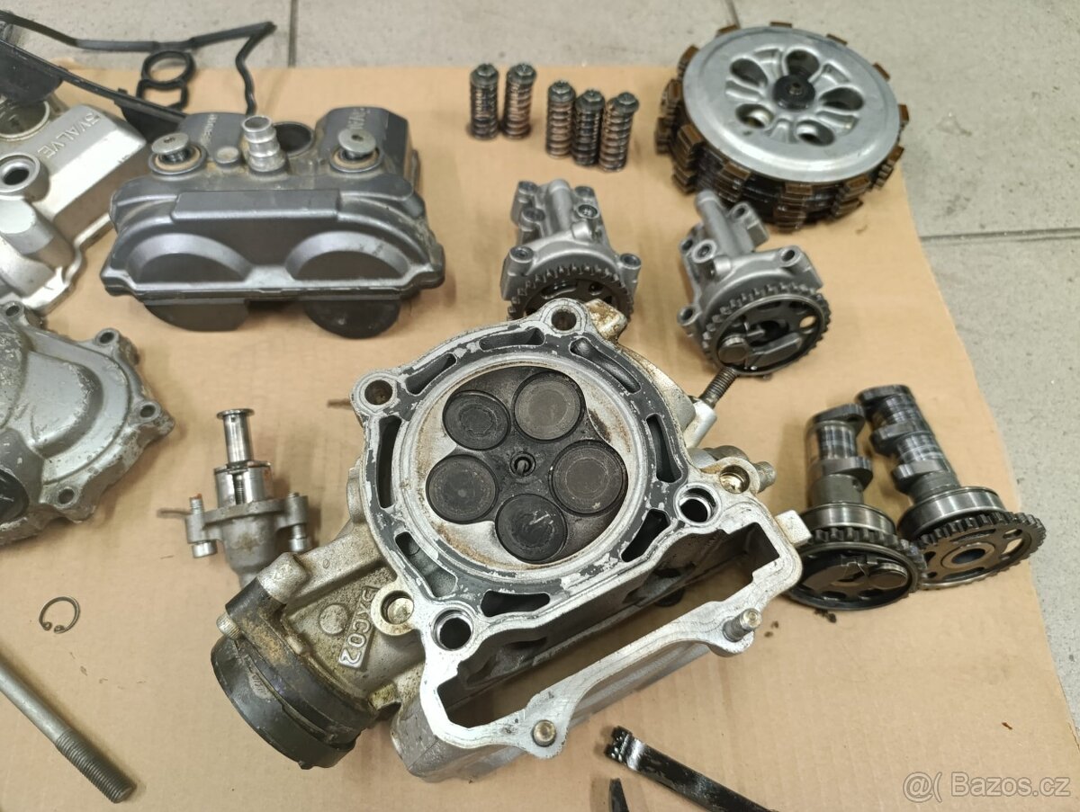 Díly Yamaha YZ250F r.v. 2007