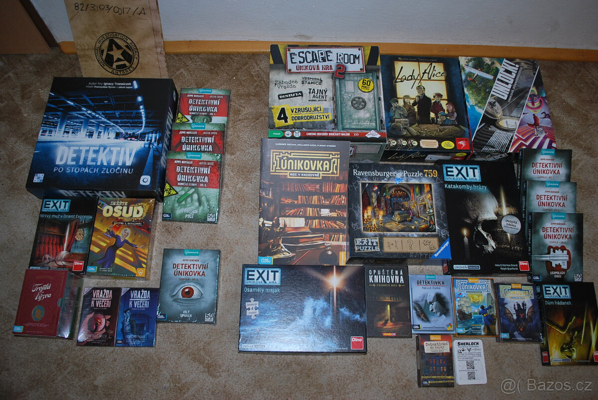 Únikové a detektivní hry