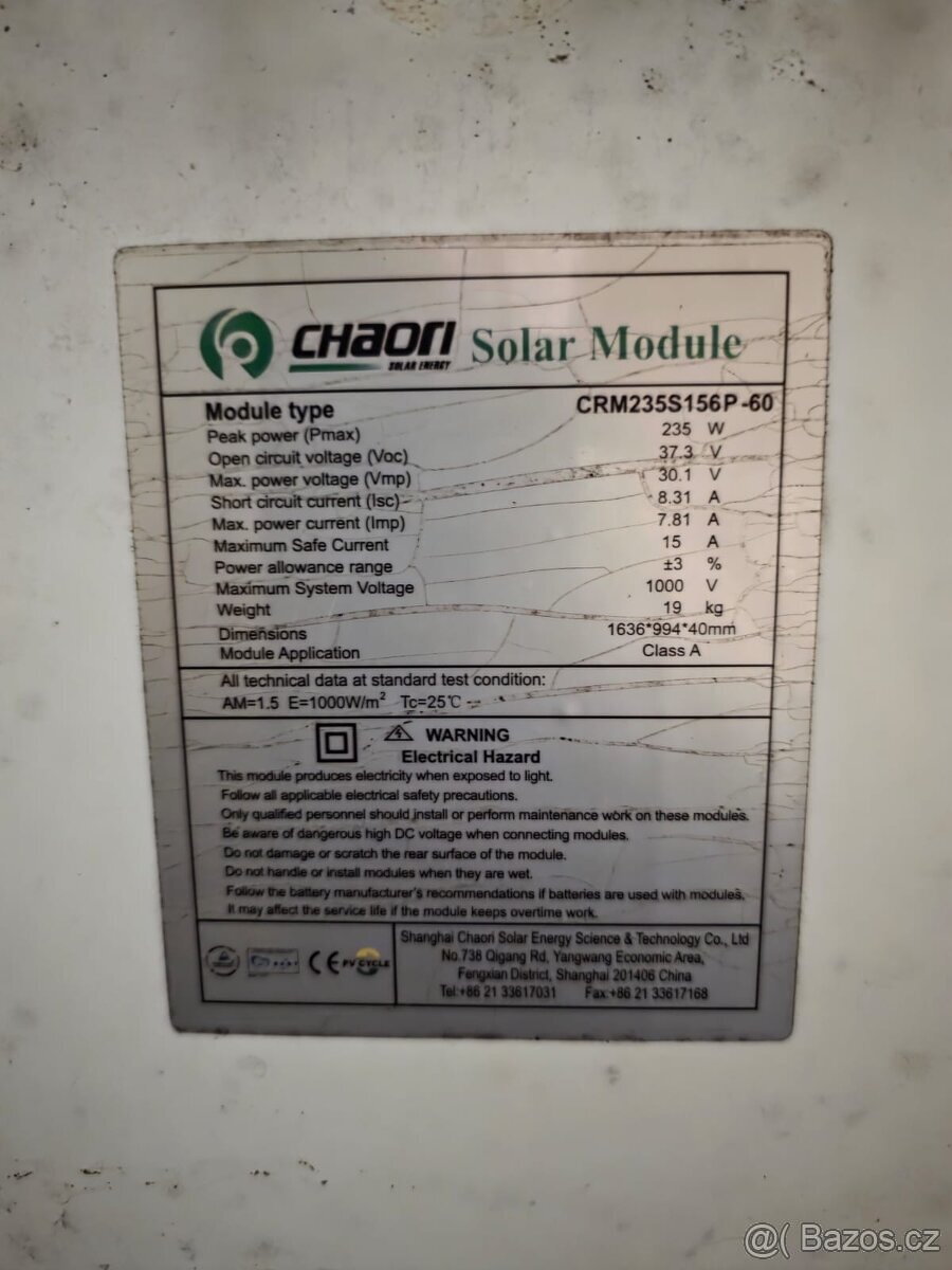 Fotovoltaické panely