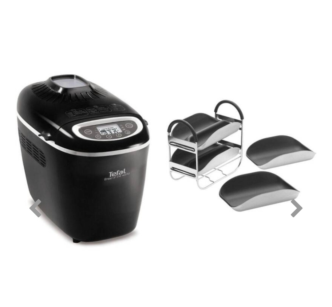 Domácí pekárna Tefal Bread of the World PF611838 černá