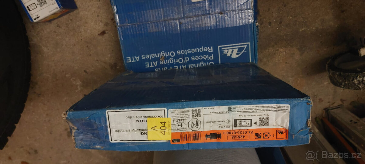 Brzdové kotouče a destičky