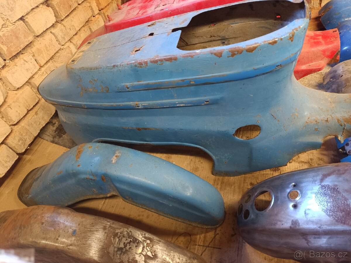 Plechařina Jawa pionýr