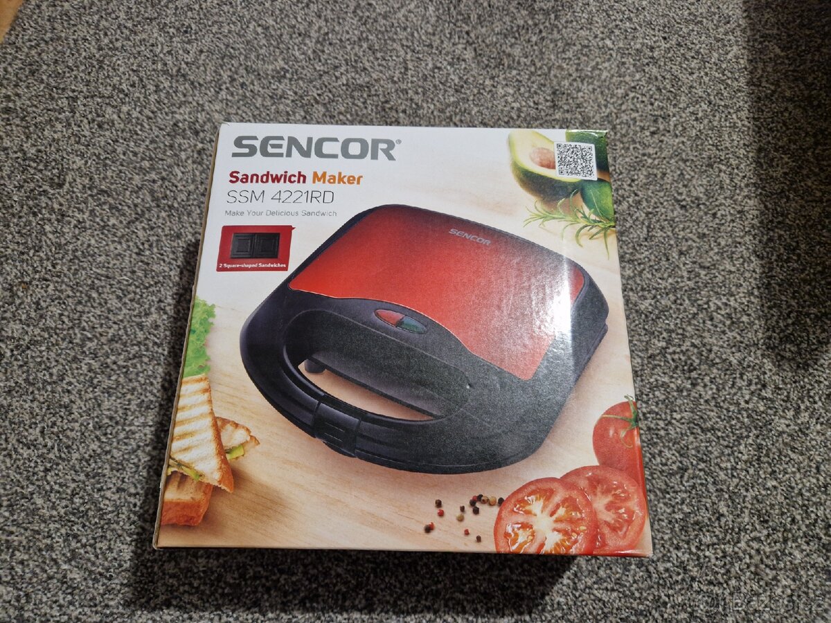 Sendvičovač/toustovač Sencor