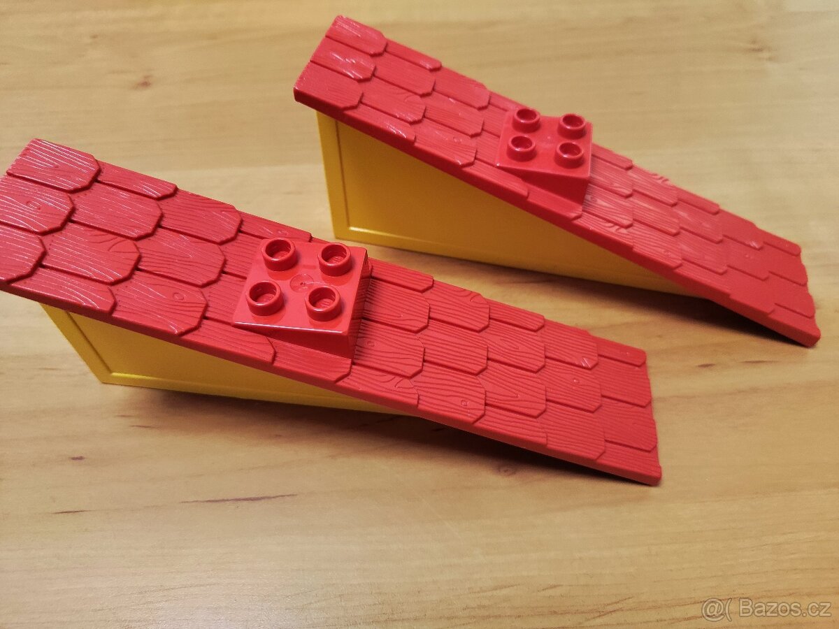 Lego duplo - dlouhé střešní krytiny
