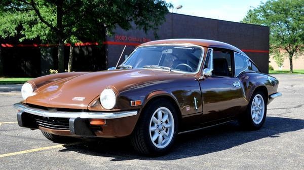 Triumph Spitfire , GT6 disky, výmena za diely Jawa special