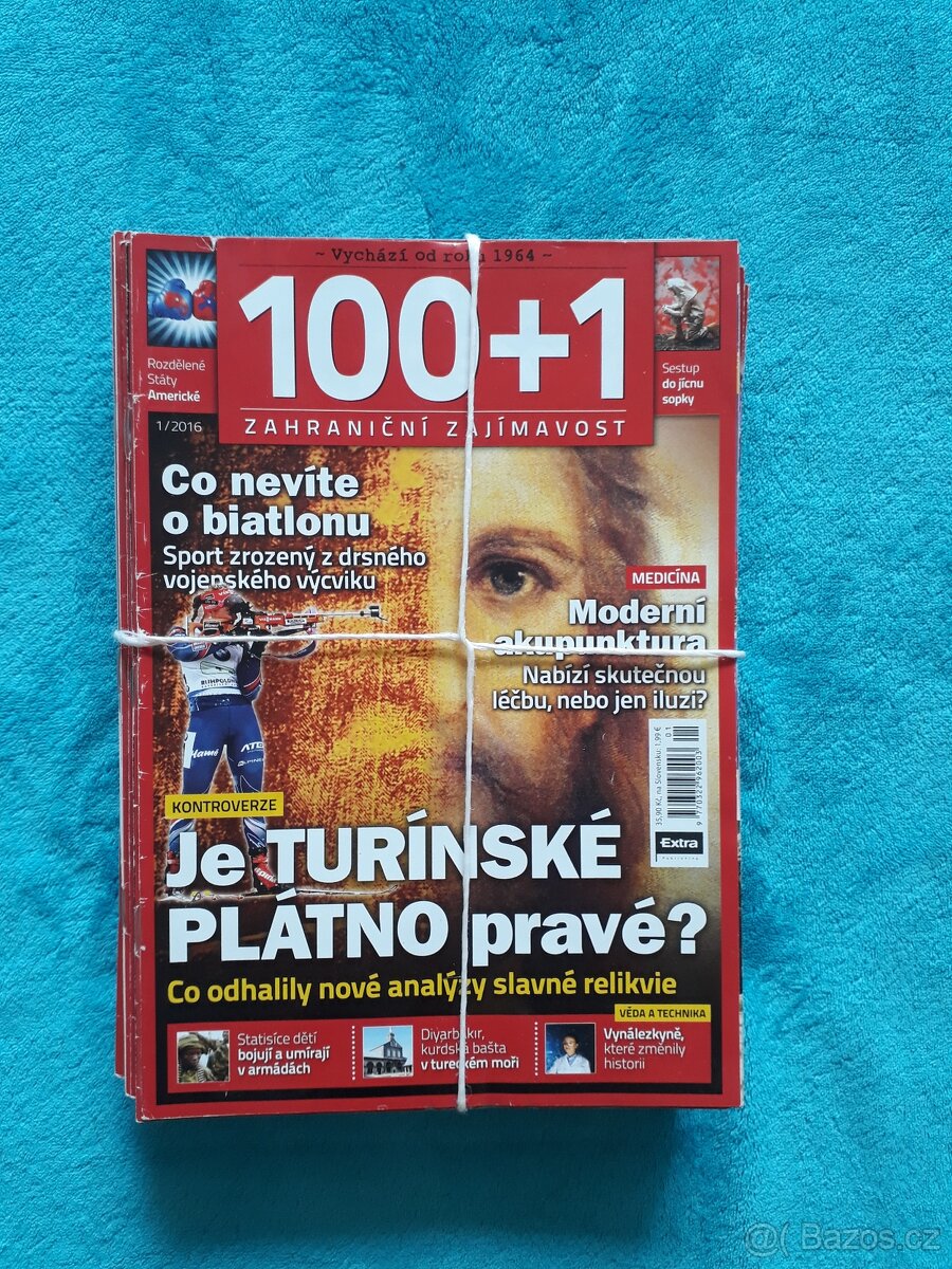 Časopisy 100+1 – komplet ročník 2016 – 20 ks