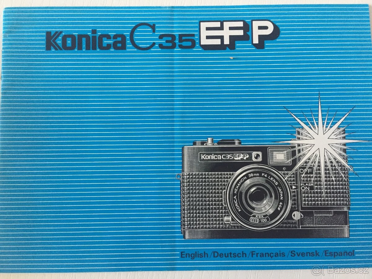 Prodam fotoaparat Konica C35 EFP