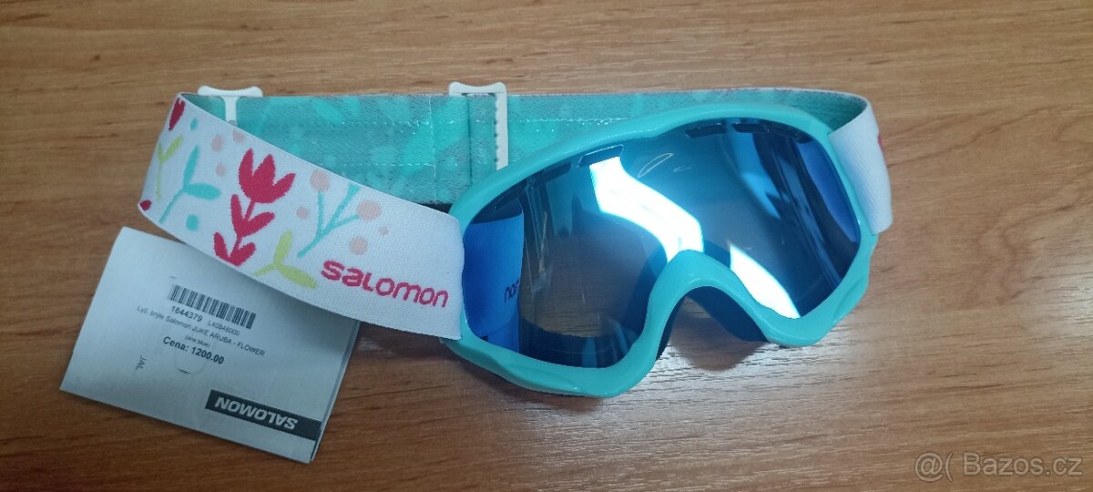 Dětské lyžařské brýle Salomon JUKE ARUBA - FLOWER