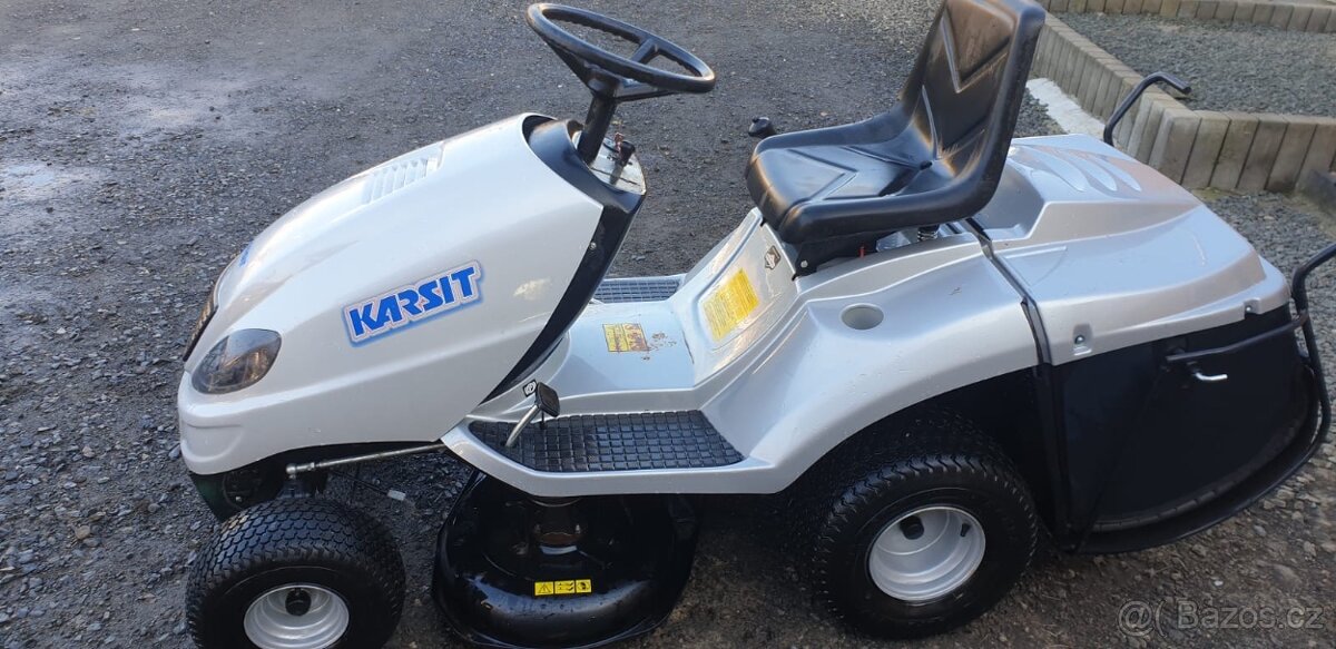 Zahradní traktůrek traktor ČR Karsit BS 18HP tlak. Maz.