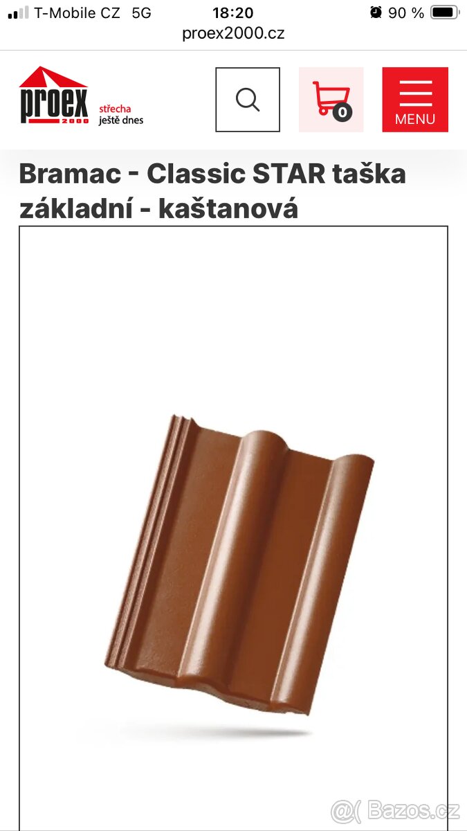 Krytina Bramac clasic STAR Kastanova