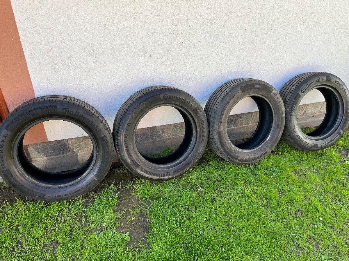 Continental 205/60r16 V. Xl. LETNÍ