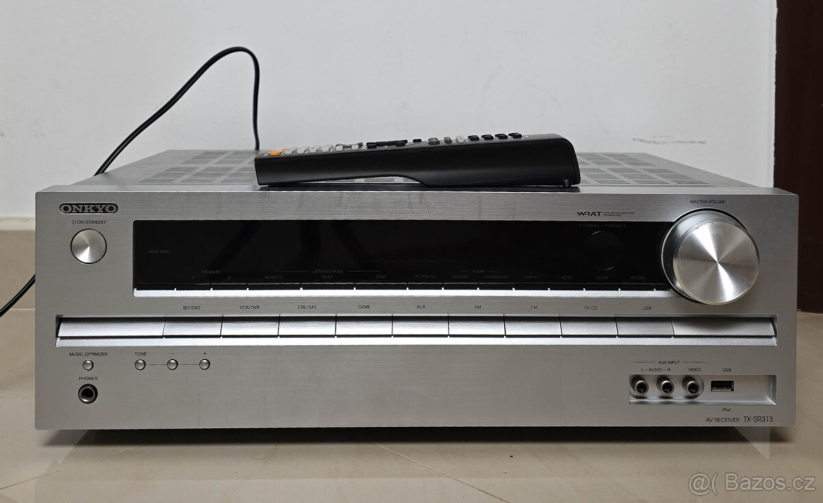 Onkyo TX-SR313 / HDMI / FM radio s RDS / USB