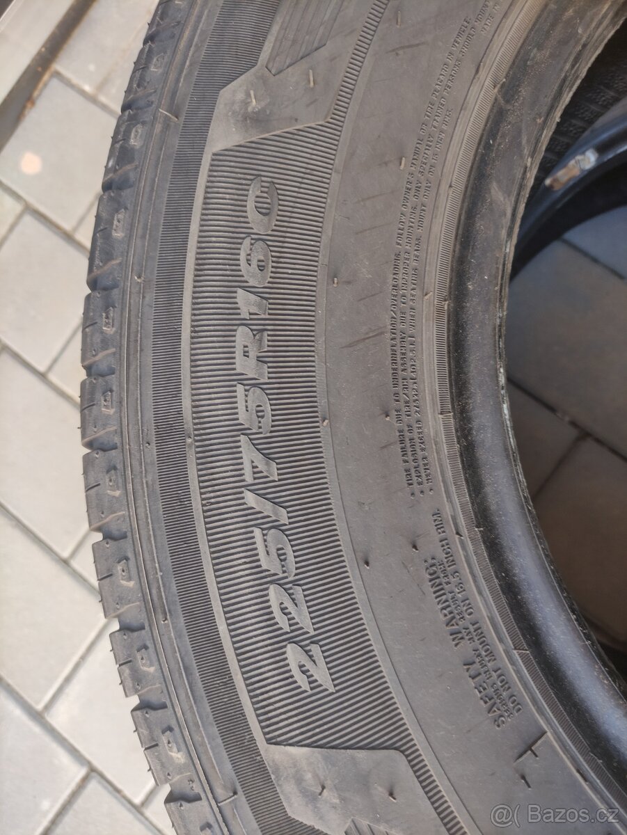 Letní Pneu 2x 225/75R16C