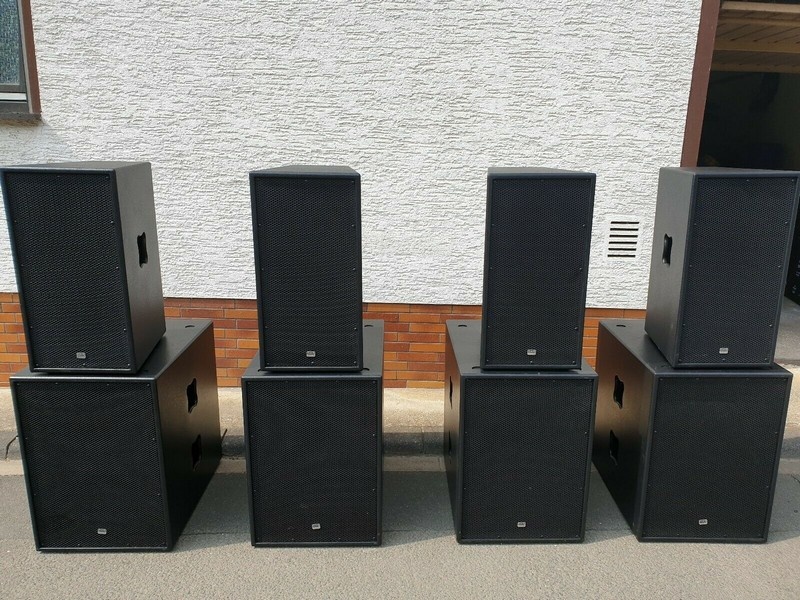 Aktivní PA systém od DAB Audio s výkonem 7200 W RMS (12 r