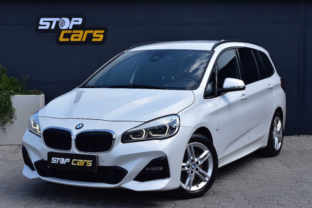 BMW 218d xD GrandTourer ///MSPORT TAŽNÉ DPH ČR 1.MAJITEL