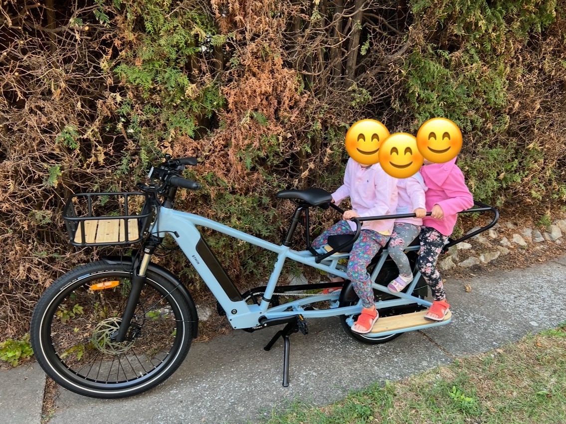 Nákladní elektrokolo Decathlon BTWIN R500E, TOP model