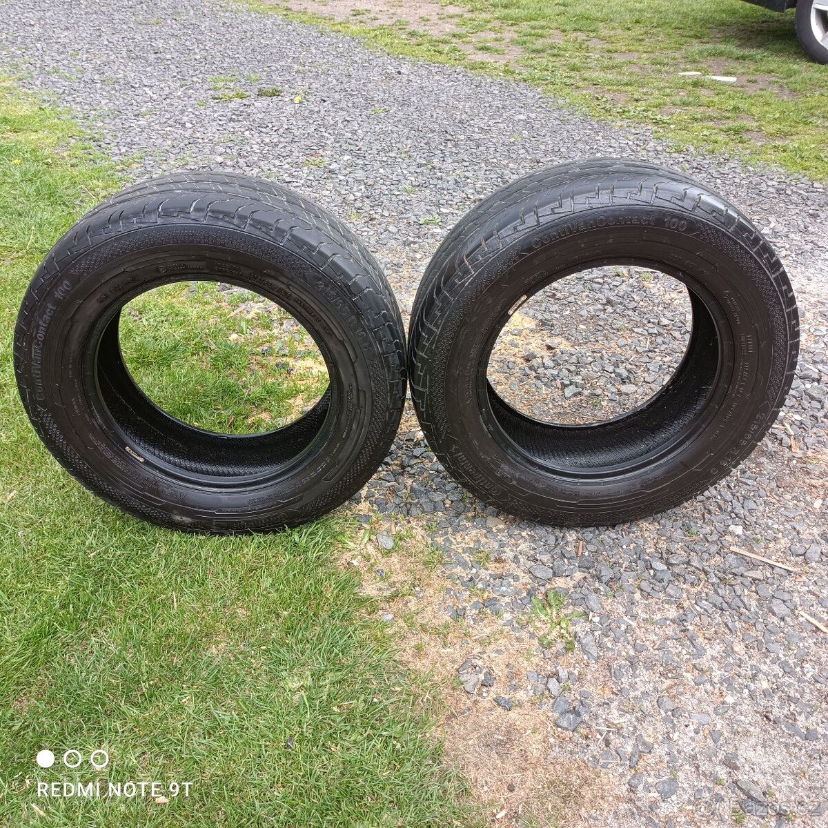 Letní pneu dodávkové 215/65 R16 C