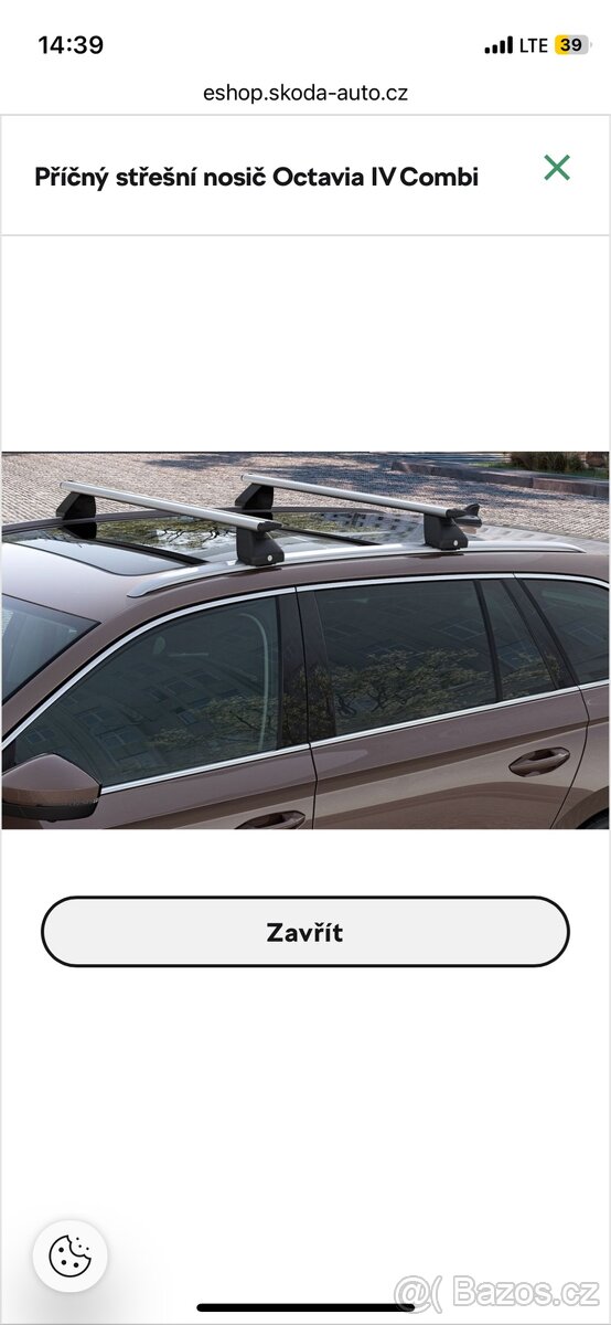 Příčníky Škoda Octavia IV combi