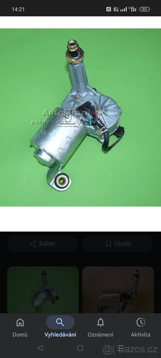 Motorek stěrače Felicia