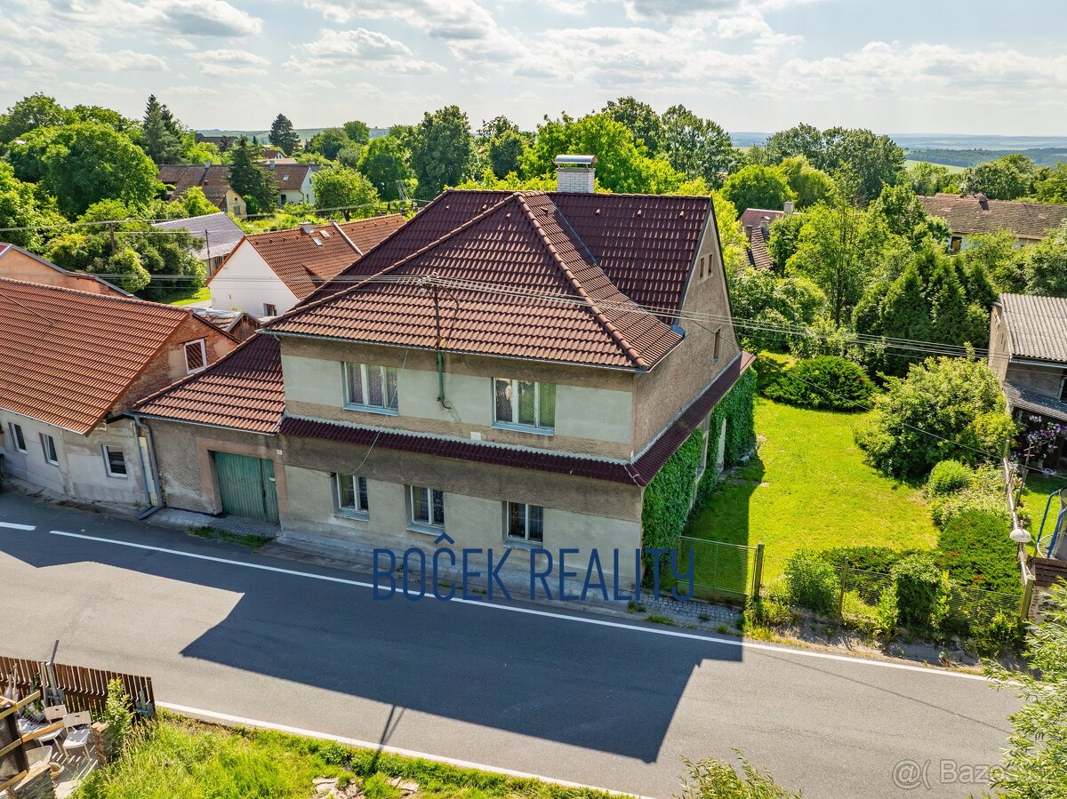 Prodej, rodinný dům 4+1, 167 m2, Mlečice - Prašný Újezd