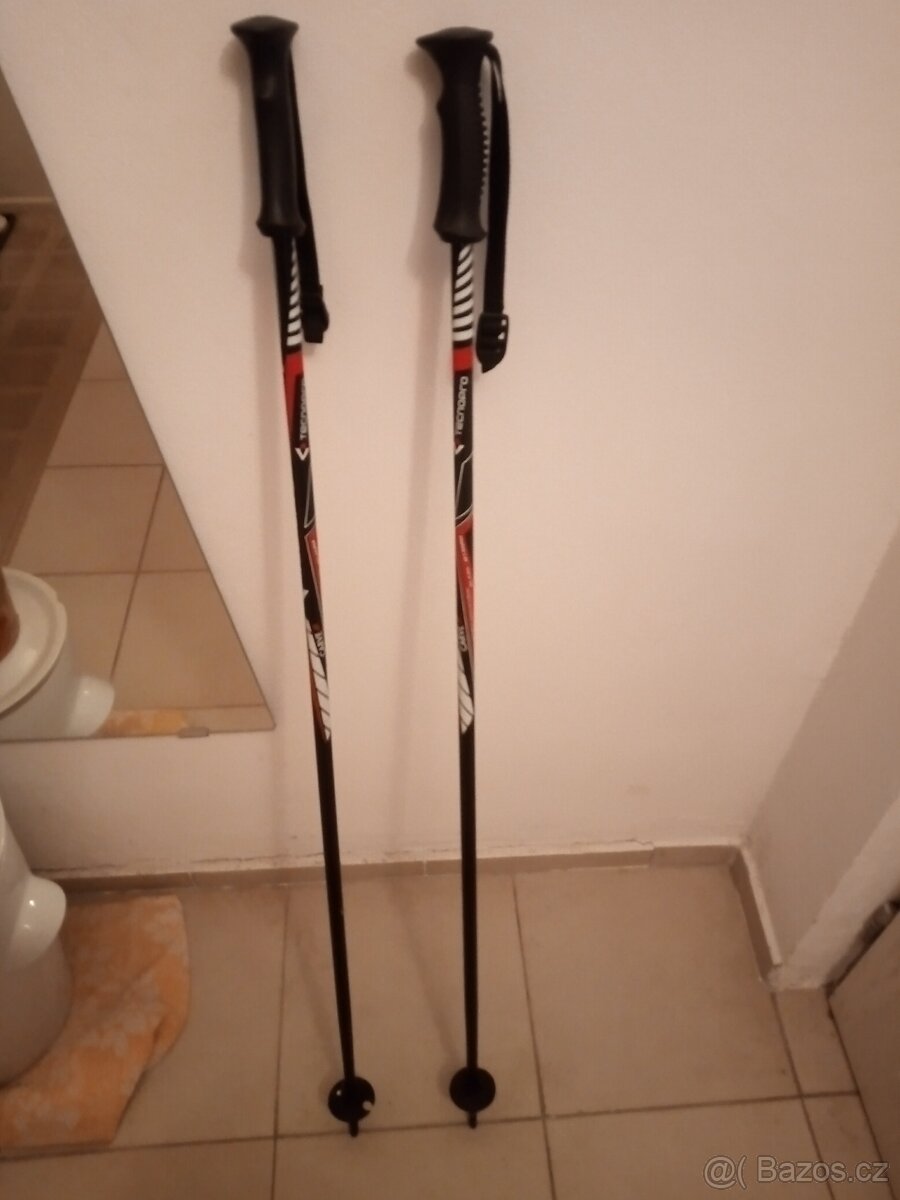 Dětské lyžařské hůlky 105cm