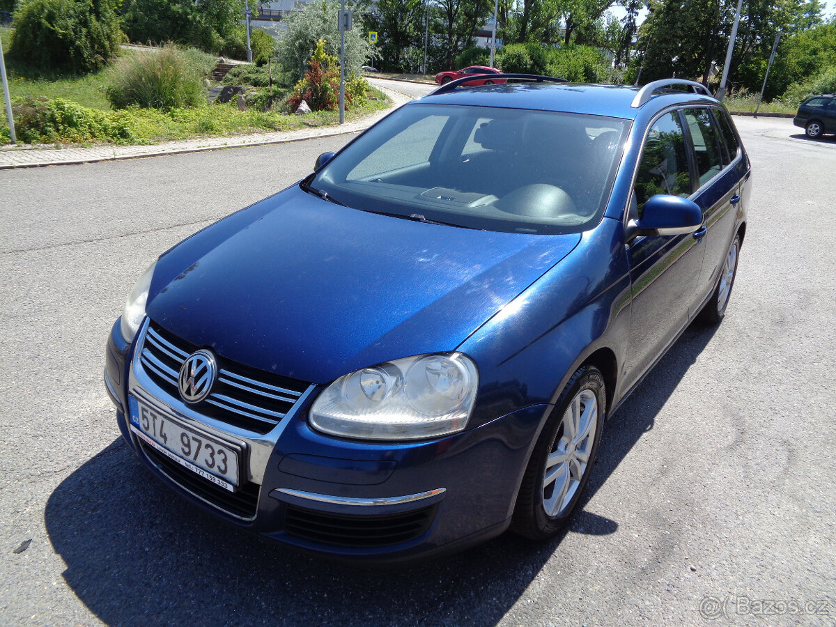 VOLKSWAGEN GOLF VARIANT 1.9 TDi 77kW,KOUPENO ČR,1.MAJITEL