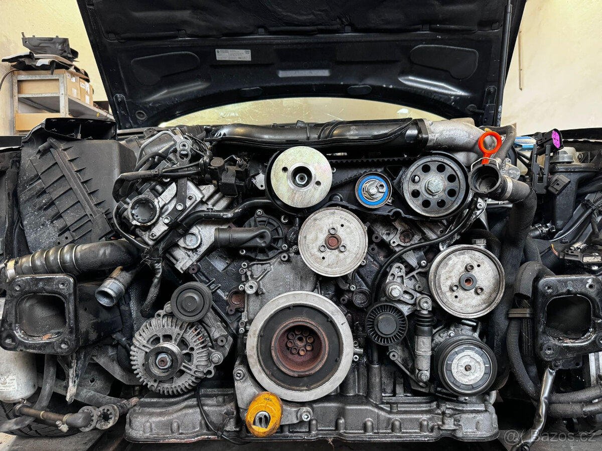 Motor 3.0 tdi 150Kw a automatická převodovka