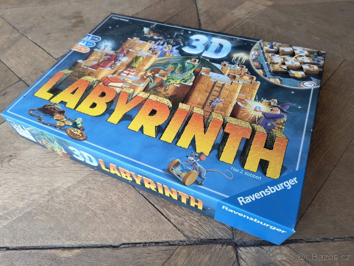 Desková hra 3D LABYRINTH