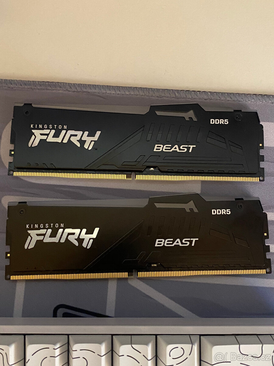 Kingston Fury Beast RGB 32GB (2x 16GB) DDR5 6000MHz CL30