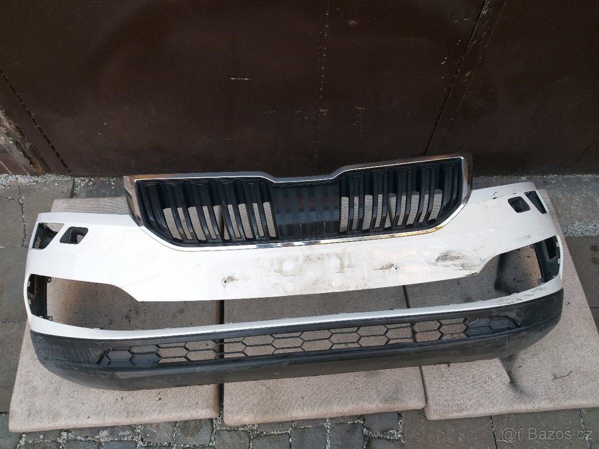 Škoda Karoq přední nárazník před FL