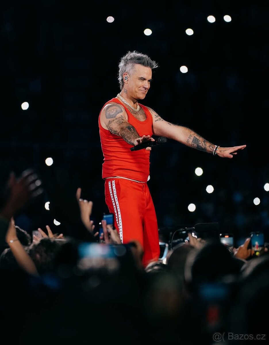 Robbie Williams - Praha 07.09. (2 vstupenky vedle sebe)