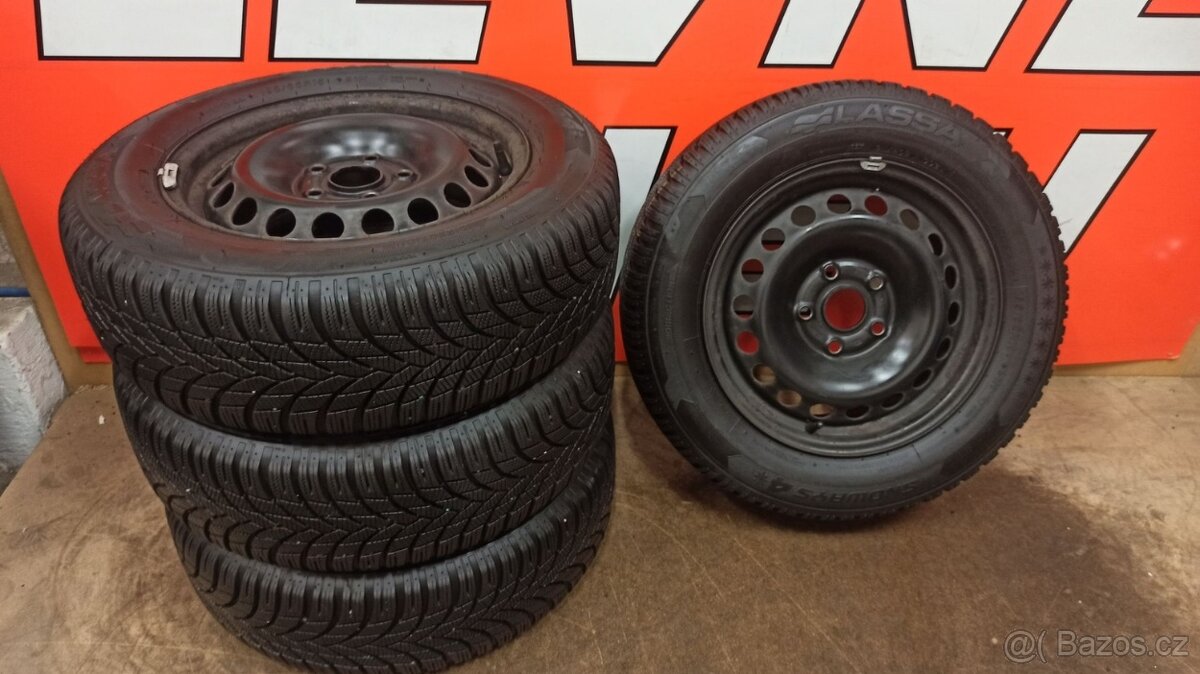 Kola na VW, Škoda, Audi,Seat zimní pneu 195/65 R15