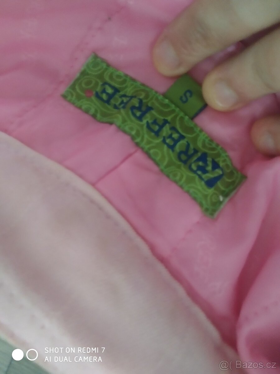 Dámská růžová bunda