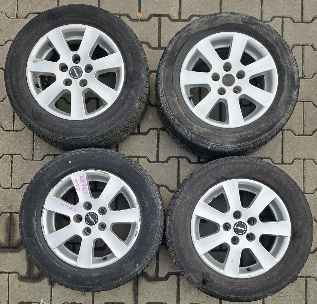Prodám ALU kola Ford č. 1755