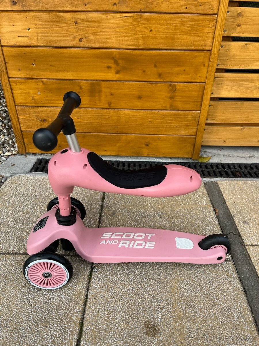 Dětské odrážedlo/koloběžka Scootandride Highwaykick 1
