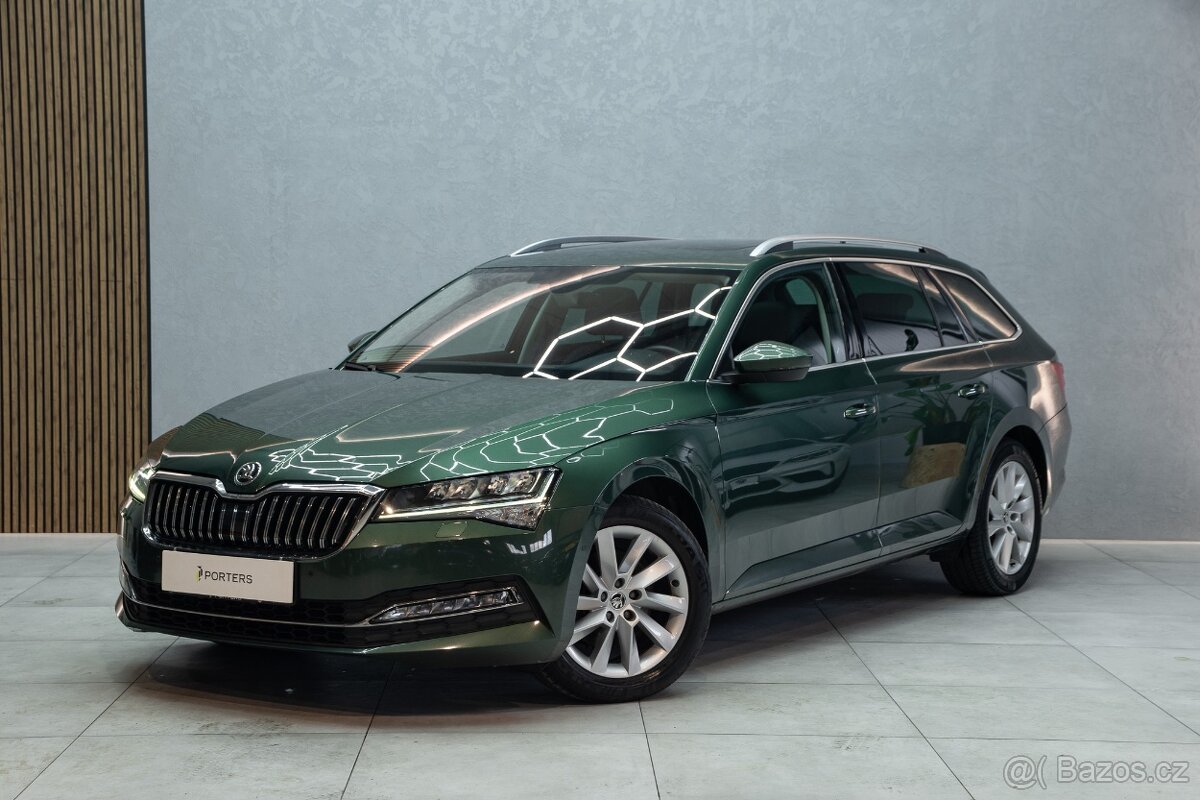 Škoda Superb 2.0TDI 90kW, automat, 2021, DPH