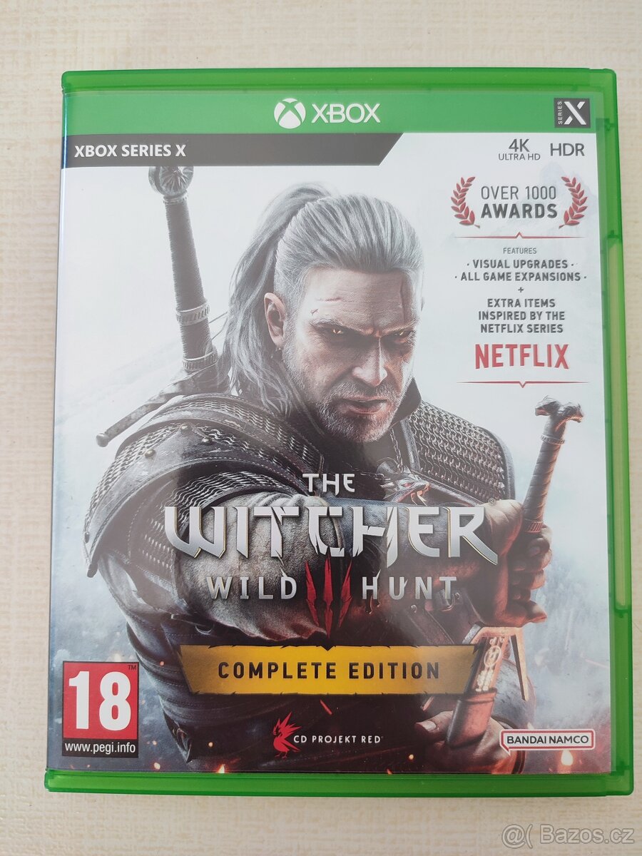 Zaklinač 3 kompletni edice Xbox X