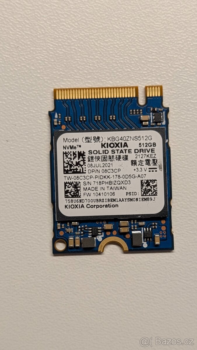 M.2 disk 512 GB