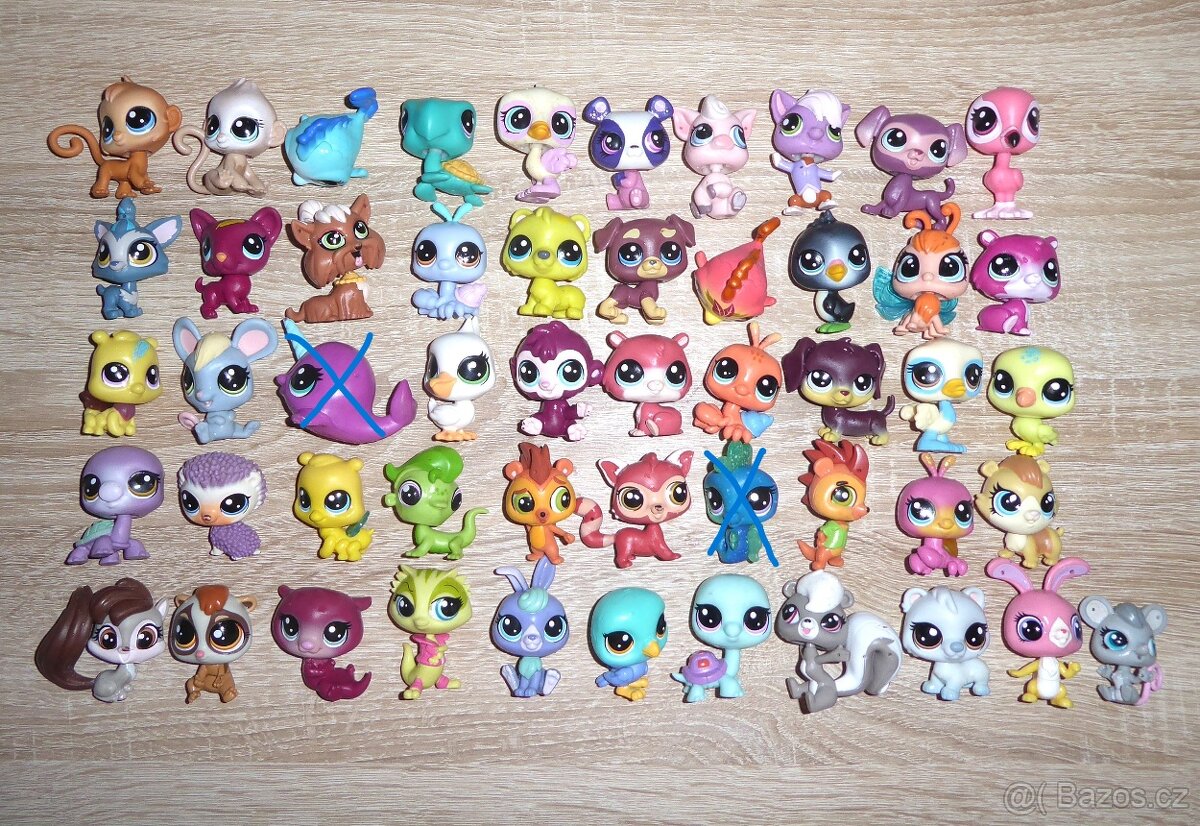 LPS, Littlest pet shop zvířátka ... 49,-/ks