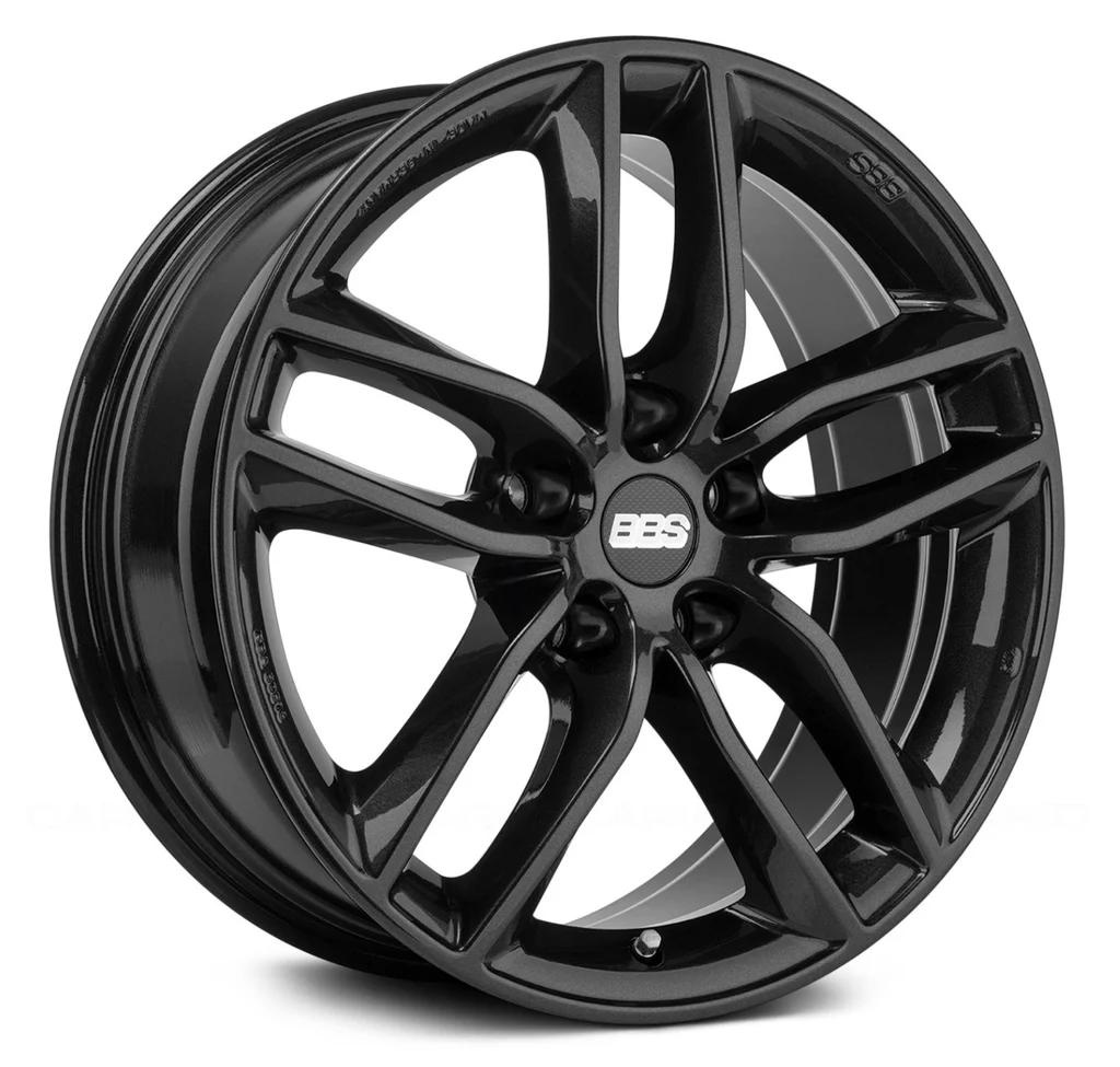 17" Hliníkové kola BBS SX crystal black + pneu Bridgestone