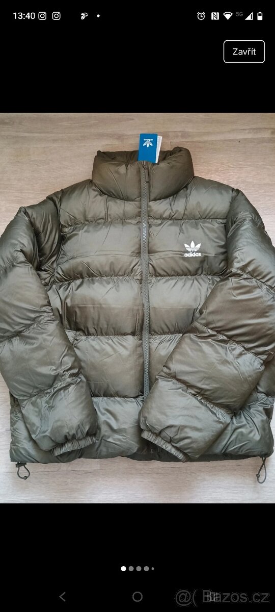 Zimní dámská bunda Adidas vel.L