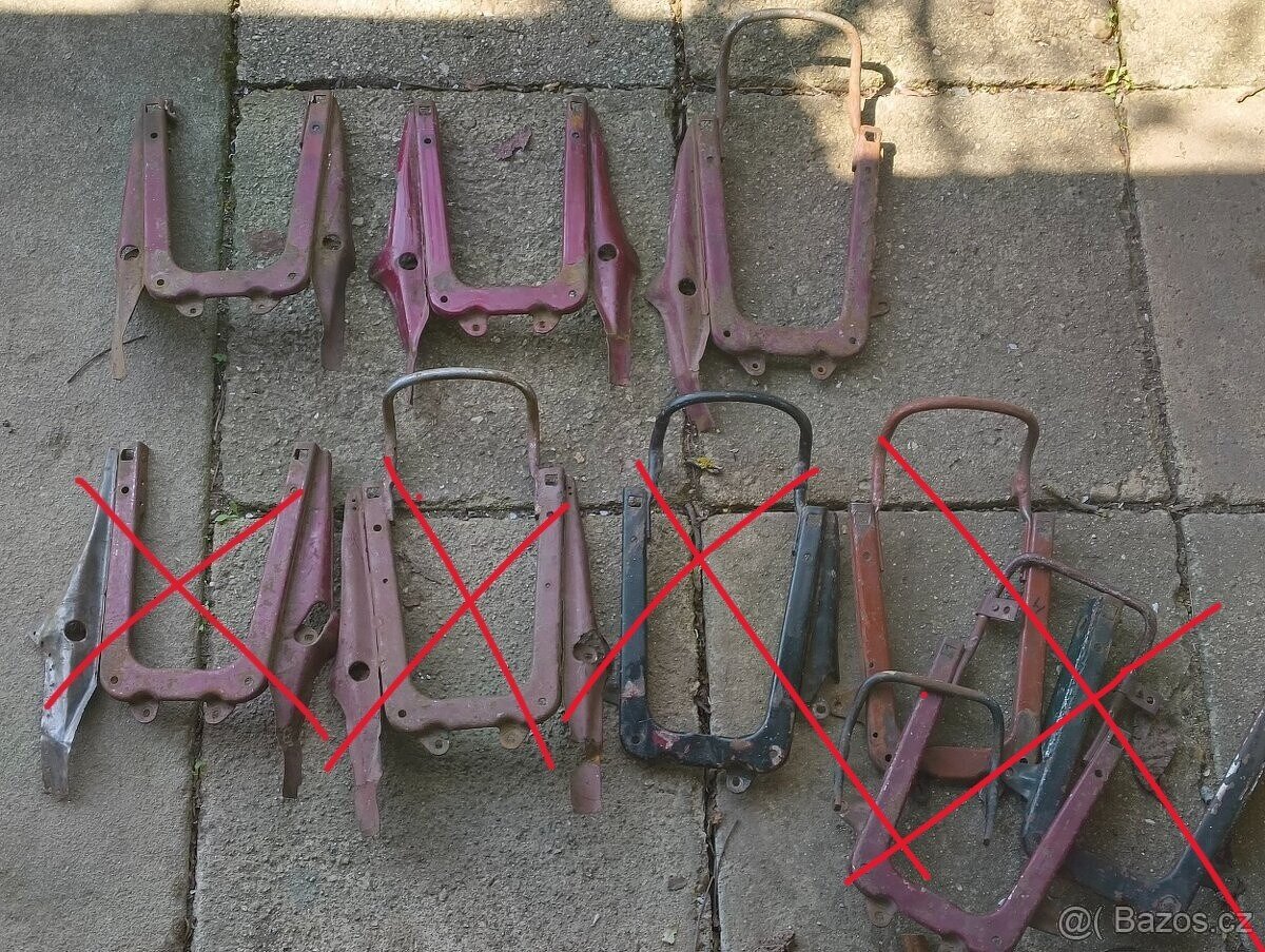 Podsedlový plech rámeček Jawa ČZ 125 175 250 350 353 354 450