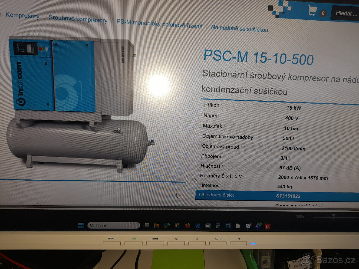 Šroubový kompresor